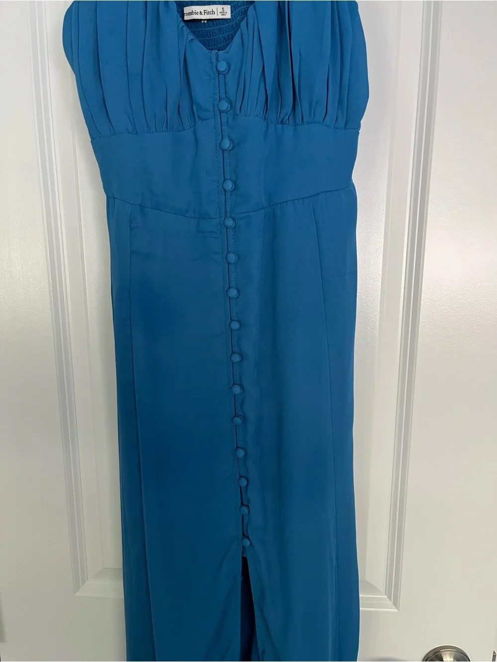 Abercrombie and Fitch Blue Midi Dress Small